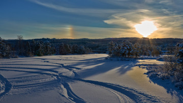 Картинка природа зима снег