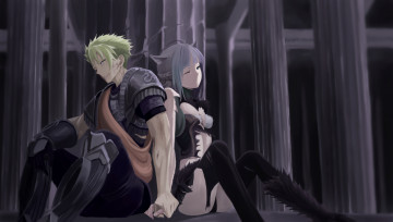 Картинка fate+ +stay+night аниме fate stay+night фон взгляд парень девушка