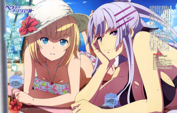 Картинка аниме heavy+object девушки