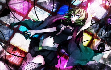 Картинка аниме vocaloid gumi