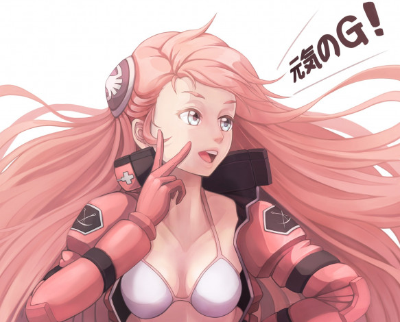 Обои картинки фото аниме, mobile suit gundam, девушка