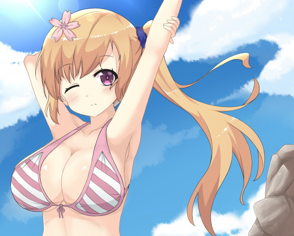 Обои картинки фото аниме, musaigen no phantom world, девушка