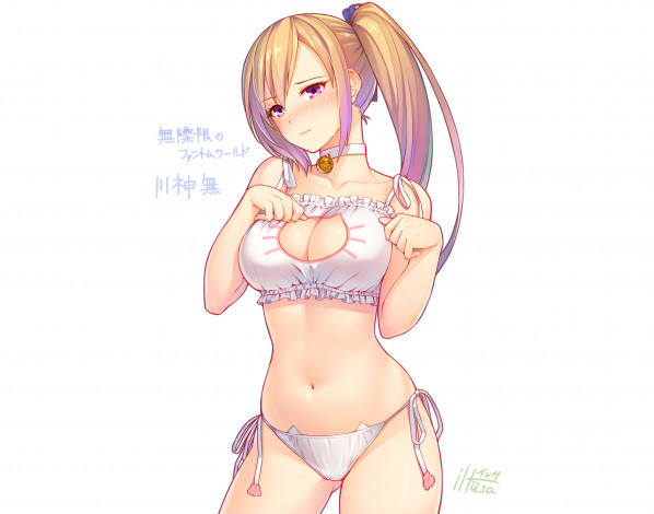 Обои картинки фото аниме, musaigen no phantom world, девушка