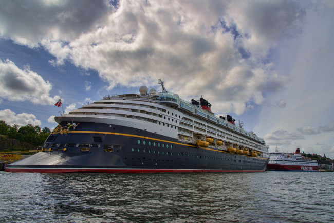 Обои картинки фото disney, корабли, лайнеры, лайнер, круиз