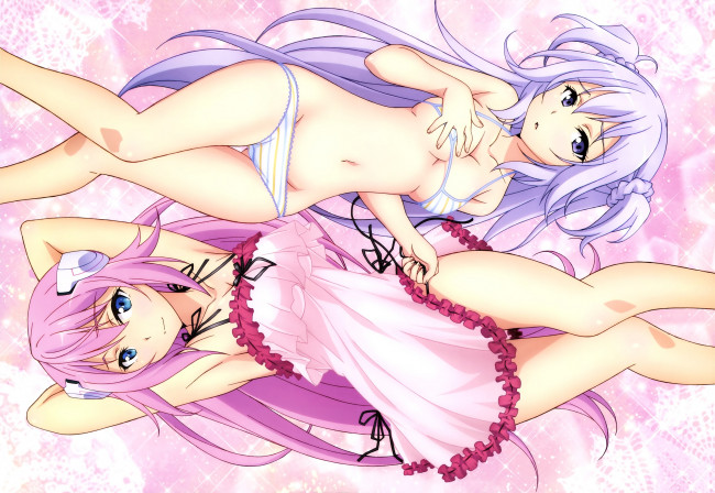 Обои картинки фото аниме, gakusen toshi asterisk, девушки