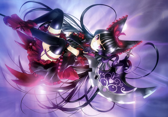 Обои картинки фото аниме, gate, лоли