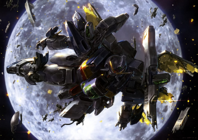Обои картинки фото аниме, mobile suit gundam, робот