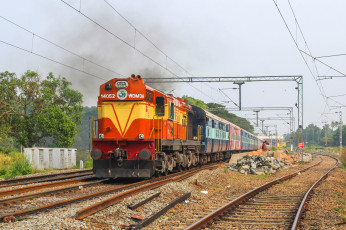 Картинка техника поезда состав локомотив