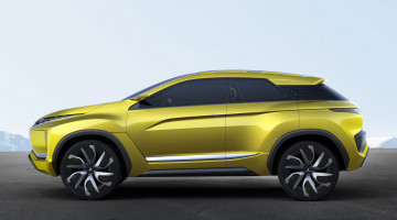 обоя mitsubishi ex concept 2015, автомобили, mitsubishi, concept, ex, crossover, 2015