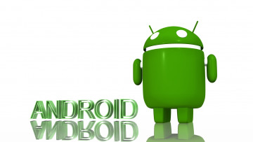 Картинка компьютеры android фон логотип