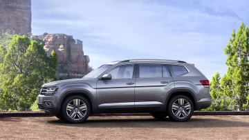 Картинка volkswagen+atlas+2018 автомобили volkswagen crossover 2018 atlas