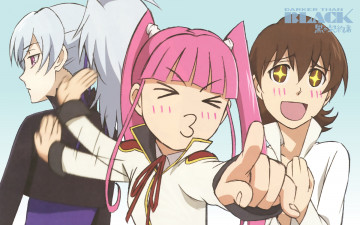 Картинка аниме darker+than+black персонажи