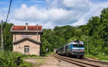 Картинка техника поезда локомотив состав