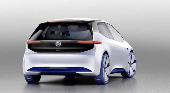 Обои картинки фото volkswagen i,  concept 2016, автомобили, volkswagen, d, i, 2016, concept