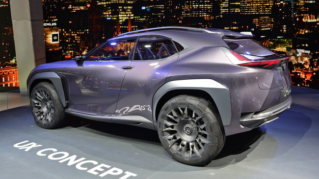 Обои картинки фото lexus ux concept 2017, автомобили, выставки и уличные фото, 2017, concept, ux, lexus