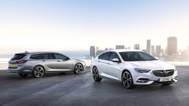 Обои картинки фото vauxhall insignia sports tourer 2018 and vauxhall insignia grand sport 2017, автомобили, vauxhall, 2017, sport, grand, insignia, 2018, tourer, sports
