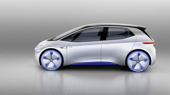 Обои картинки фото volkswagen i,  concept 2016, автомобили, volkswagen, i, 2016, concept, d