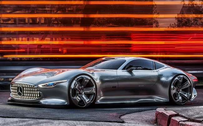 Обои картинки фото mercedes-benz amg vision gran turismo concept 201, автомобили, mercedes-benz, 201, concept, turismo, gran, vision, amg