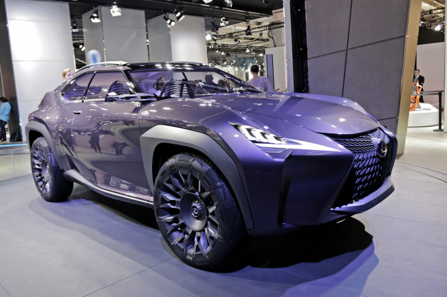 Обои картинки фото lexus ux concept 2017, автомобили, выставки и уличные фото, 2017, ux, lexus, concept