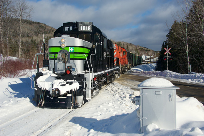 Обои картинки фото техника, поезда, локомотив, состав