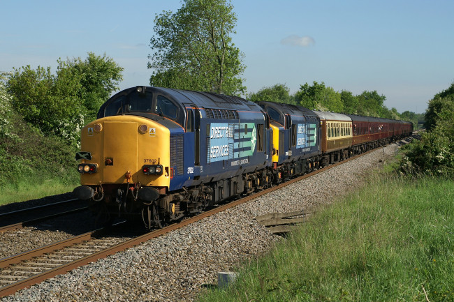 Обои картинки фото техника, поезда, состав, локомотив