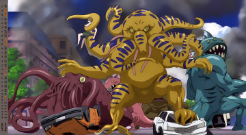 Картинка календари аниме чудовище