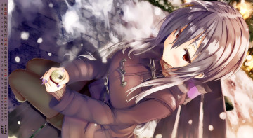 Картинка календари аниме взгляд девушка