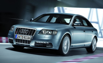 Картинка автомобили audi ауди серебристый скорость