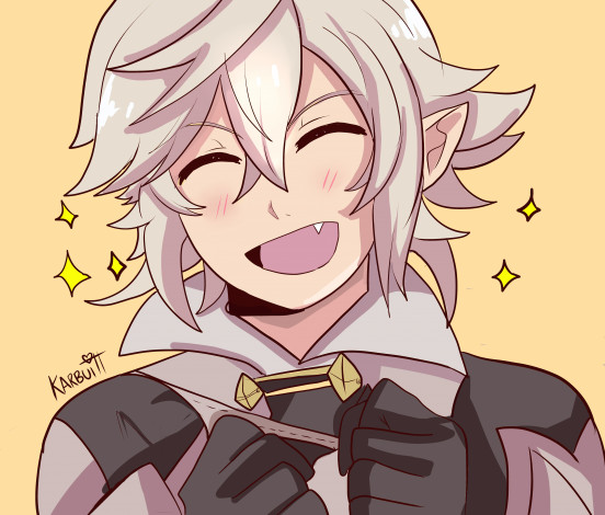 Обои картинки фото аниме, unknown,  другое , улыбка