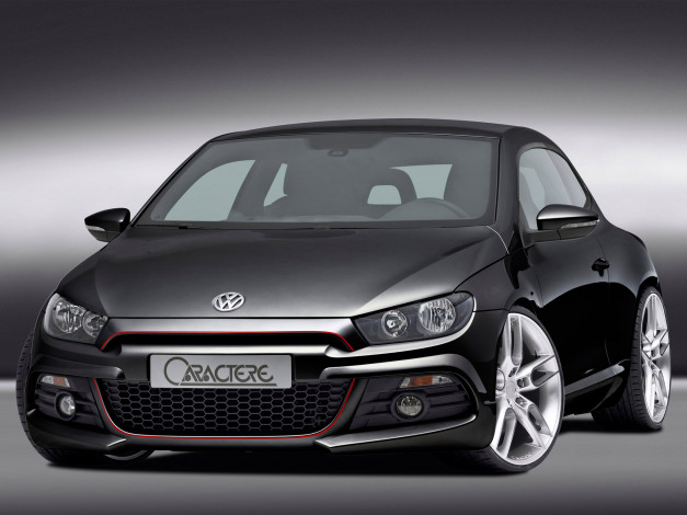 Обои картинки фото автомобили, volkswagen, фольксваген, черный