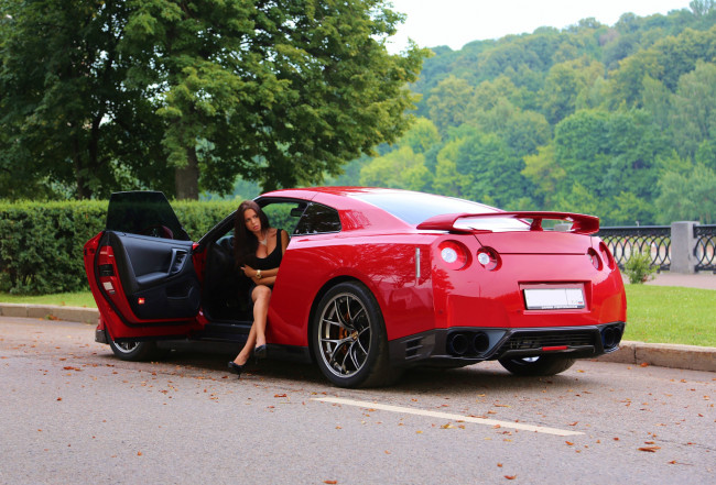 Обои картинки фото автомобили, -авто с девушками, красивая, девушка
