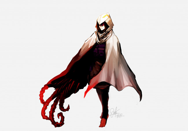 Обои картинки фото аниме, животные,  существа, щюпальцы