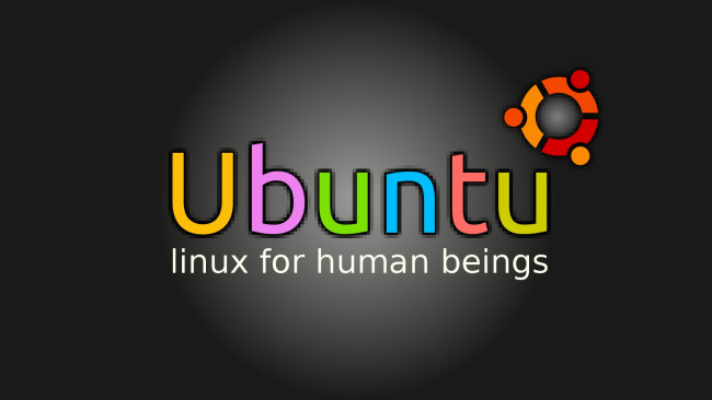 Обои картинки фото компьютеры, ubuntu linux, логотип, фон