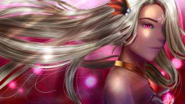 Картинка аниме summer+wars девушка фон волосы