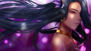 Картинка аниме summer+wars девушка фон волосы