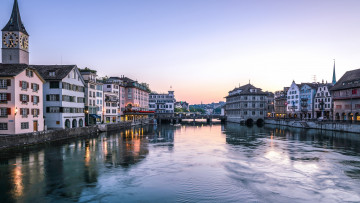 Картинка города цюрих+ швейцария цюрих