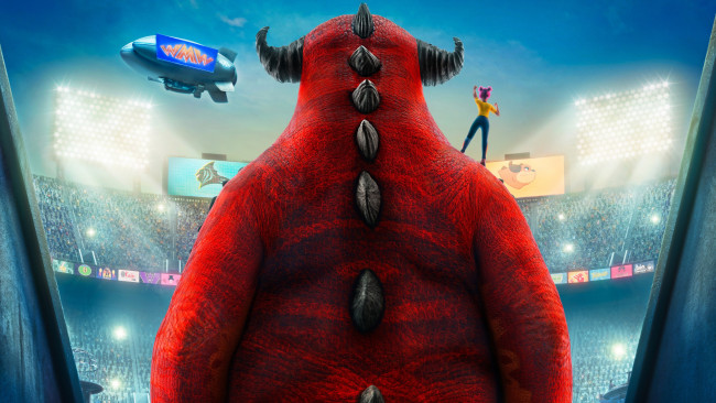 Обои картинки фото мультфильмы, rumble, лига, монстров