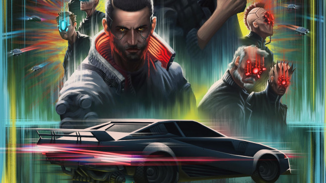 Обои картинки фото видео игры, cyberpunk 2077, cyberpunk, 2077, киберпанк