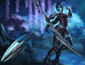 Картинка world+of+warcraft видео+игры девушка