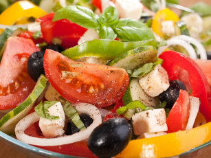 Картинка еда салаты +закуски греческая кухня салат