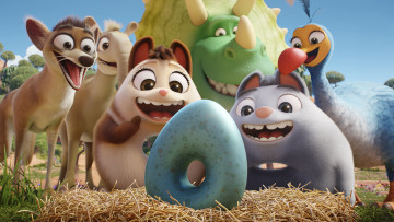 Картинка extinct+ +2021+ мультфильмы extinct пончары глобальное закругление мультфильм 2021 сша канада китай