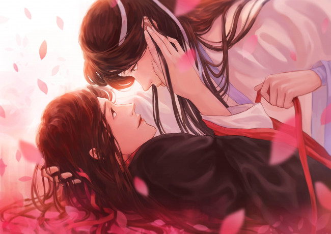 Обои картинки фото аниме, mo dao zu shi, the, untamed, неукротимый, повелитель, чэньцин, мосян, тунсю, mo, dao, zu, shi, магистр, дьявольского, культа