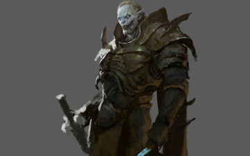 Картинка фэнтези нежить лич броня