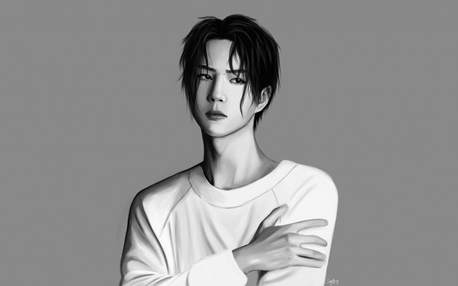 Обои картинки фото рисованное, люди, ван, ибо