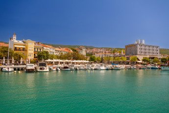 Картинка crikvenica croatia города -+улицы +площади +набережные