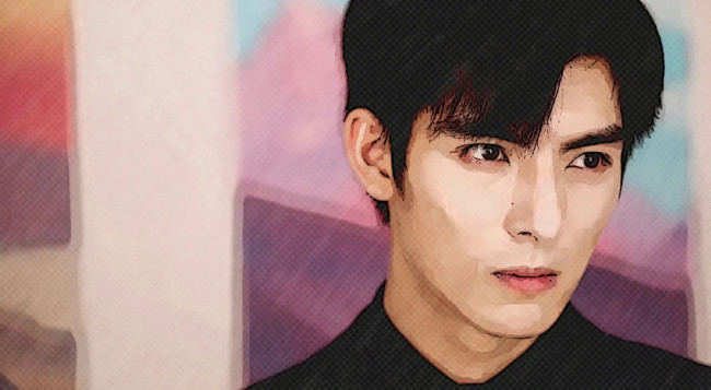 Обои картинки фото ван хао сюань, рисованное, кино,  мультфильмы, как, пережить, трудности, в, безмозглой, манге, how, to, survive, a, difficultyin, the, brainless, manga, ван, хао, сюань