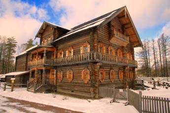 Картинка города -+исторические +архитектурные+памятники усадьба богословка дом крестьянина ленинградская область