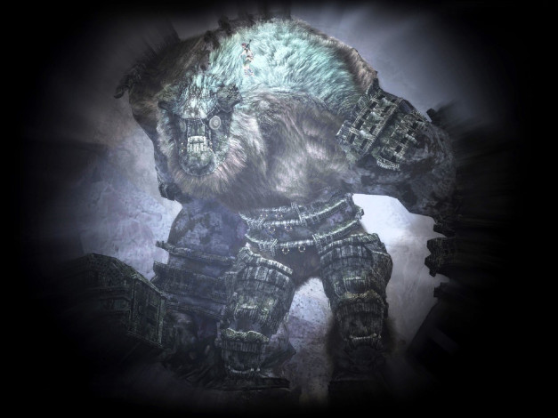Обои картинки фото видео игры, shadow of the colossus, монстр, колосс