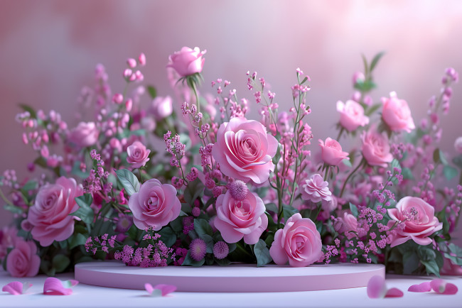 Обои картинки фото 3д графика, цветы , flowers, розы