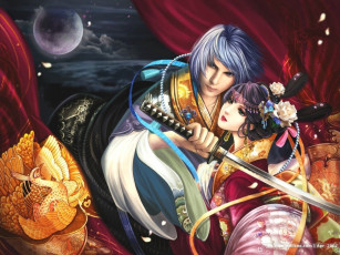 Картинка аниме weapon blood technology